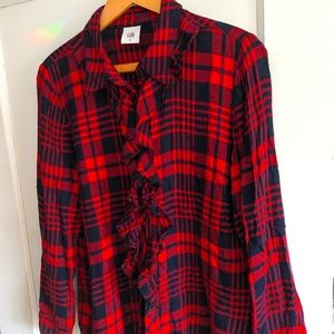 Cabi soft flannel shirt, size medium